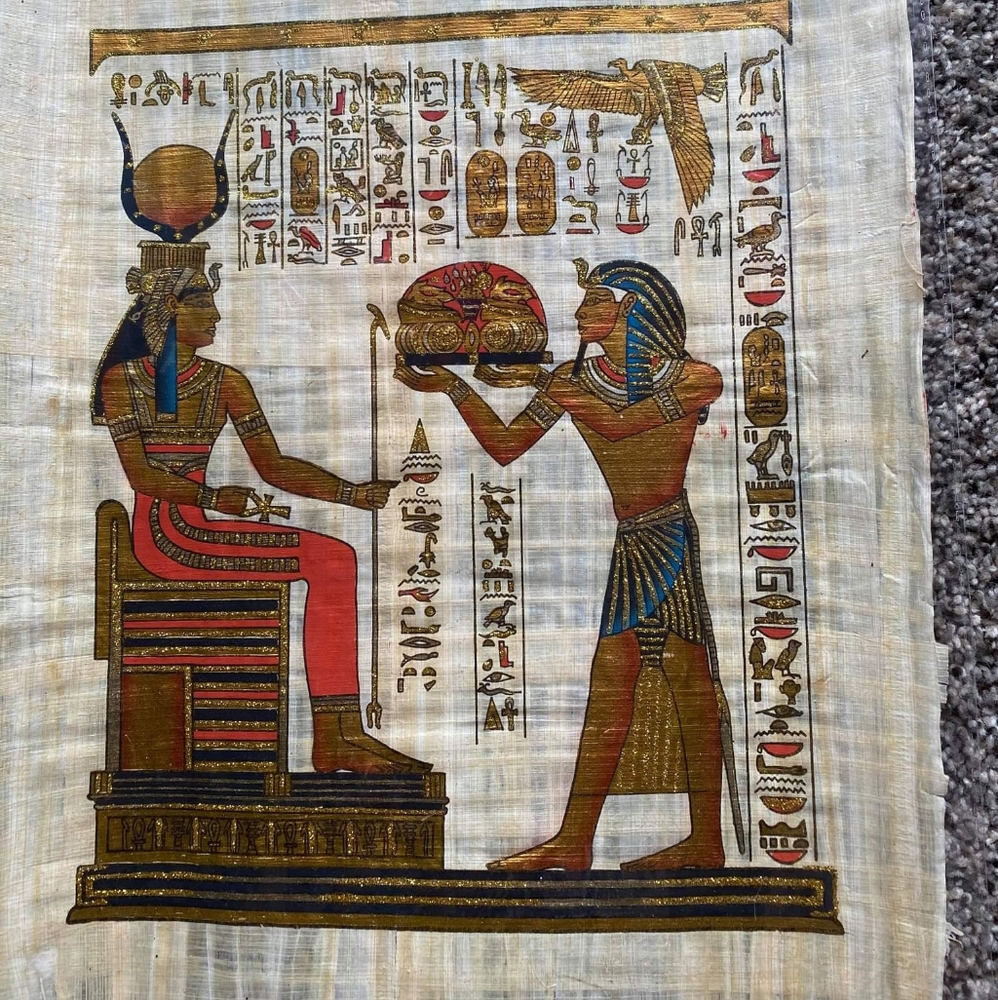 Egyptian Papyrus Picture